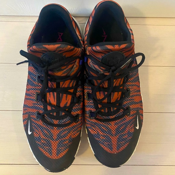 Nike Free Metcon 4 Women's “Tiger” Black Phantom Sunrise Training Shoes - Picture 4 of 8